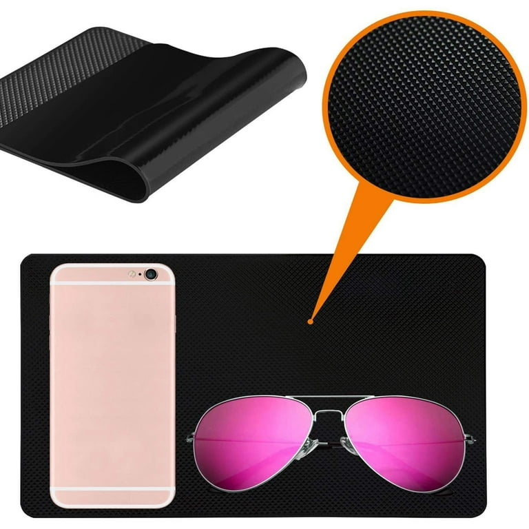 CD 2pcs. Sunglasses Hulless 10.6 x 5.9 inch Super Sticky Car Dashboard Anti Slip Mat Magic Anti Slip Mat Car Dashboard Sticky Pad Adhesive Mat for Cell Phone etc Keys Electronic Devices CD 2pcs. Sunglasses Hulless 10.6 x 5.9 inch Super Sticky Car Dashboard Anti Slip Mat Magic Anti Slip Mat Car Dashboard Sticky Pad Adhesive Mat for Cell Phone etc Keys Electronic Devices